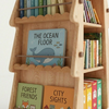 Story Branch Kids Rotating Bookshelf And Organizer