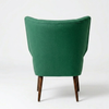 Stutterheim sheesham Wood and Fabric Lounge Chair