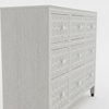 Stuttgart Acrylic Inlay Chest Of Drawers