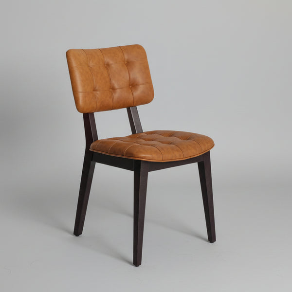 Subiaco Solid Wood Leather Dining Chair