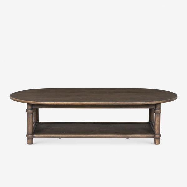 Sunbury Solid Wood Oval Coffee Table