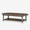 Sunbury Solid Wood Oval Coffee Table
