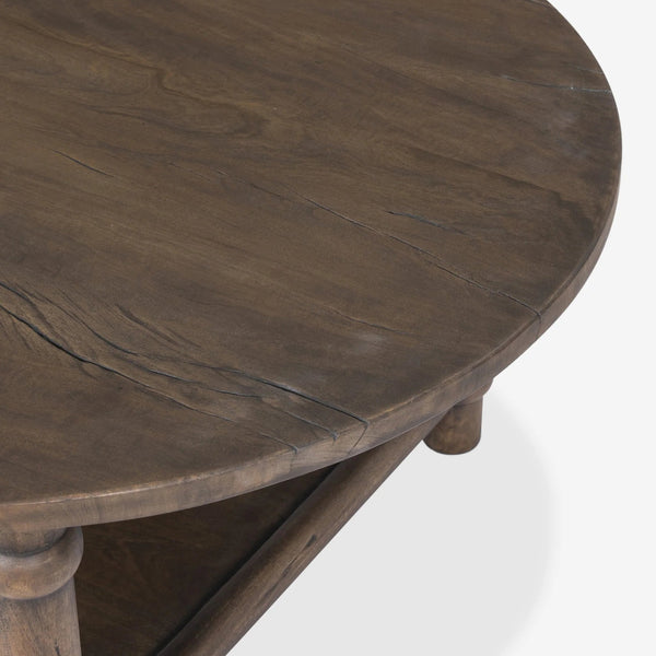 Sunbury Solid Wood Oval Coffee Table