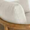 Sydney Rattan Armchair Linen Flax