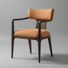 Tamborine Solid Wood Curved Arm Chair