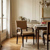 Tampere Backrest Leather Dining Chair