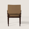 Tampere Backrest Velvet Dining Chair