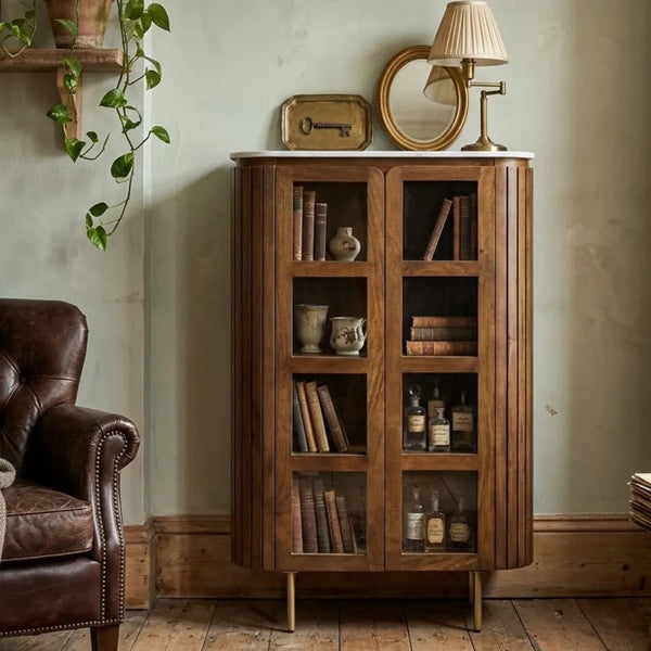 Tasiilaq Solid Wood Display Unit