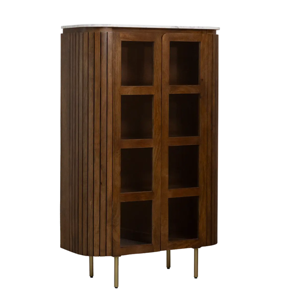 Tasiilaq Solid Wood Display Unit