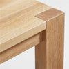 Modern SolidWood Dining Table in Natural Finish