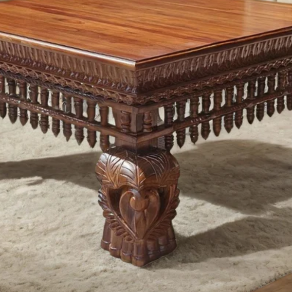 Thanjavur Mango Wood Coffee Table