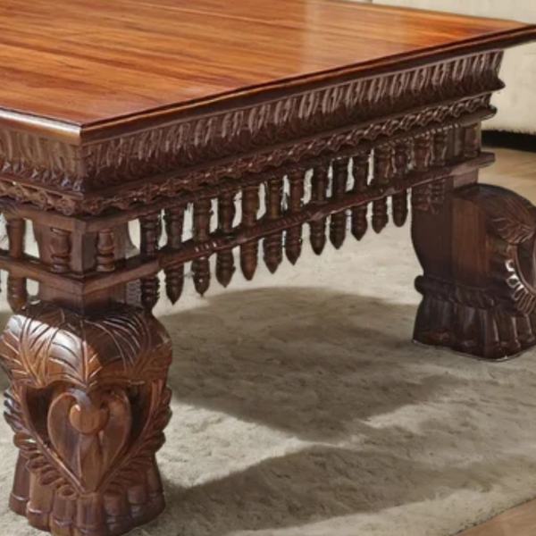 Thanjavur Mango Wood Coffee Table