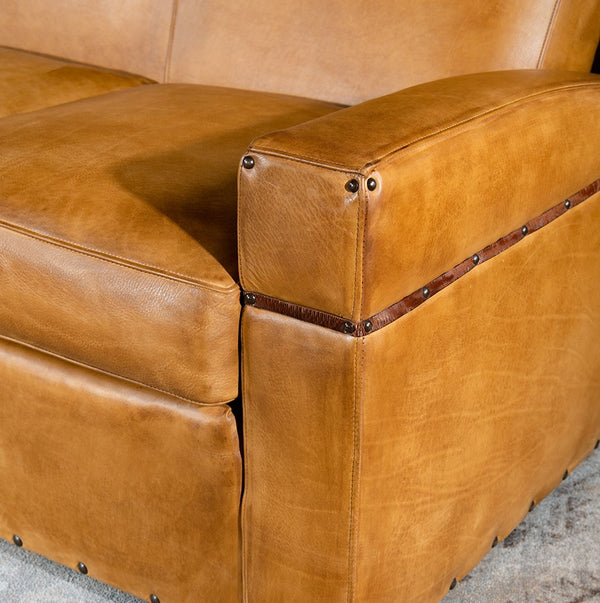 Lisbon 3 Seater Leather Sofa