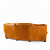 Lucerne Curved Leather Sofa