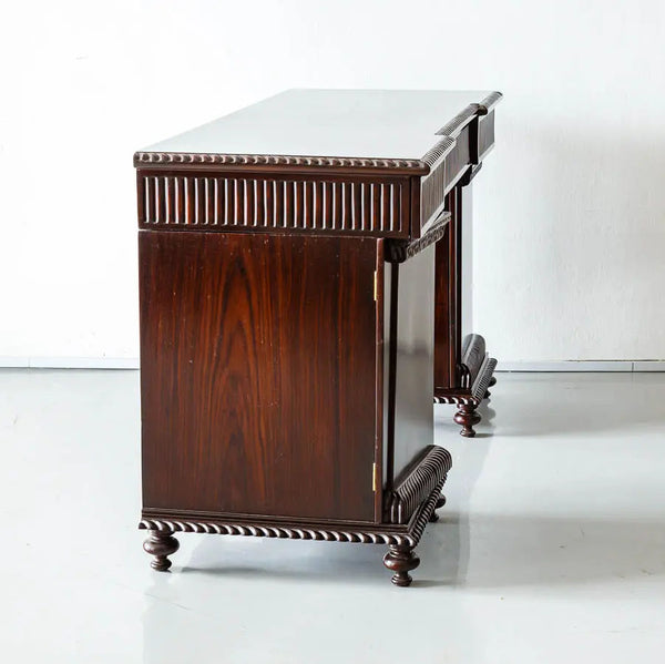 Thorne Carved Rosewood Study Table