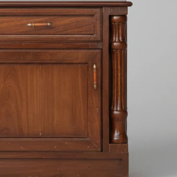 Thornton Sheesham Wood Nightstand Bedside Table