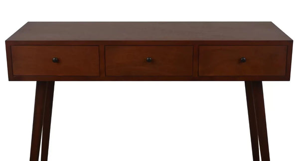 Colonial Study Table for Students - Honey Finish