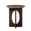 Timehri solid Wood & Marble Nesting Table