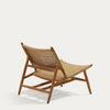 Timisoara Woven Teak Wood Outdoor Chair