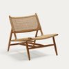 Timisoara Woven Teak Wood Outdoor Chair