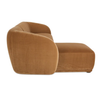 Timon Modern Curve Velvet Sectional Sofa