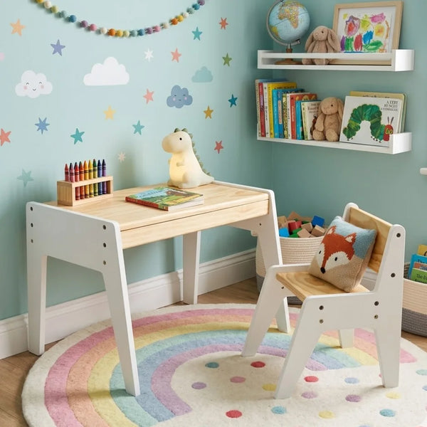 Tiny Thinker Kids Desk & Chair Set