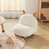 Deer inspired kids boucle sofa ,white finish