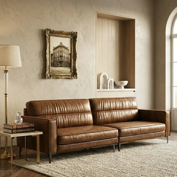 Toledo Oiled Leather Sofa