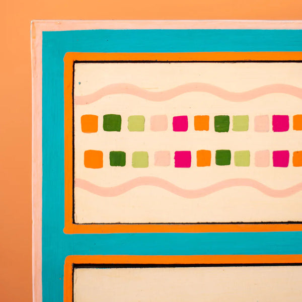 Tonk Hand Painted Cabinet