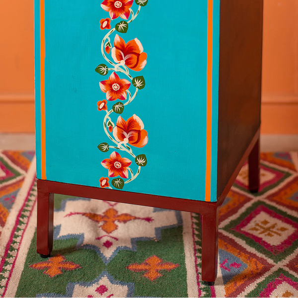 Tonk Hand Painted Cabinet