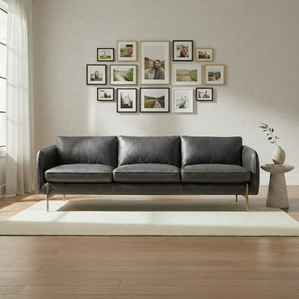 Toronto 3 Seater Leatherette Sofa