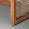 Torrance Solid Wood Rattan Coffee table