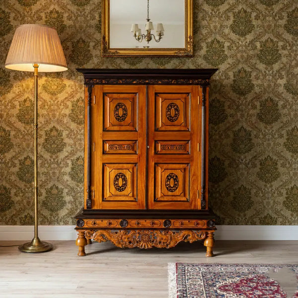 Traditional Teakwood Cabinet