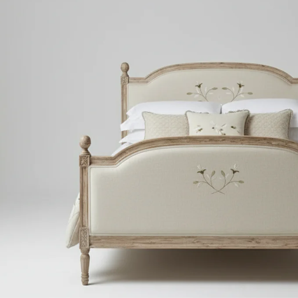 Trujillo Luxury French Style Solid Wood Bed -All Sizes