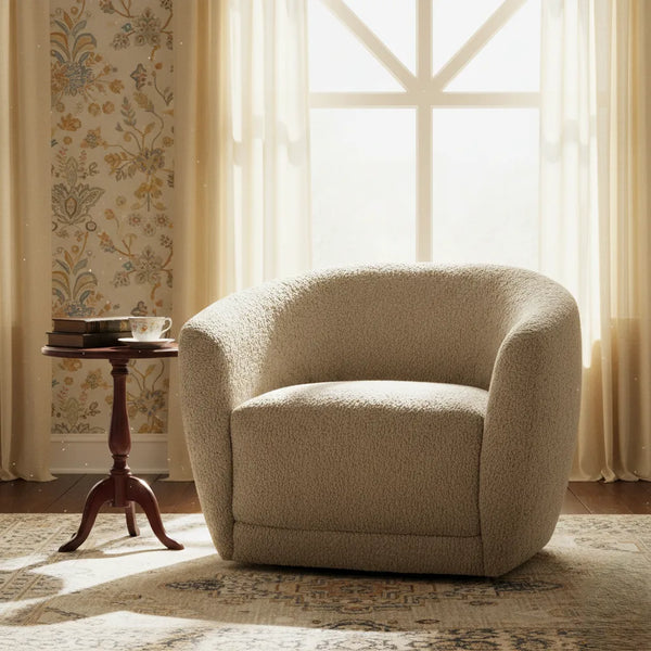 Tulsa Boucle Upholstered Accent Chair