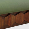 Turffontein 2 Seater Bench In Provincial Teak Finish
