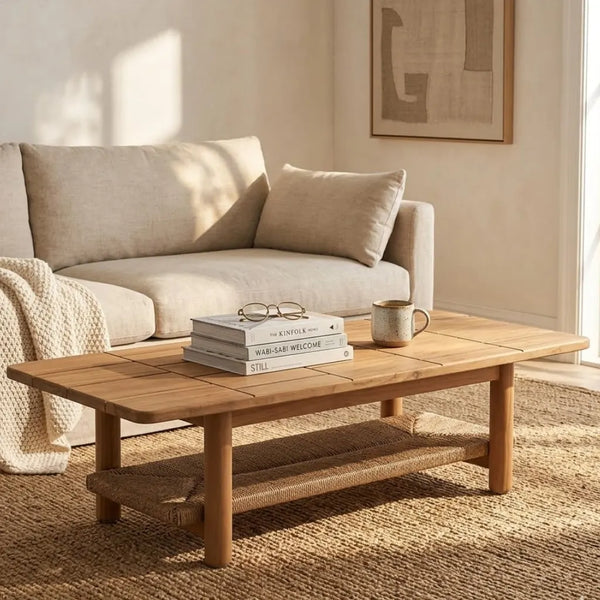 Tweed Heads Solid Teak Wood Coffee Table