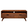 Wooden Media Unit 2 Drawers 1 Open Shelf