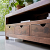 Classic Sheesham Wood 4 Drawers and 1 Dash Large TV Unit