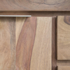 4 Drawers Large Sheesham Wood TV Unit