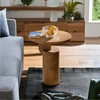 Modern Mango Wood Side Table