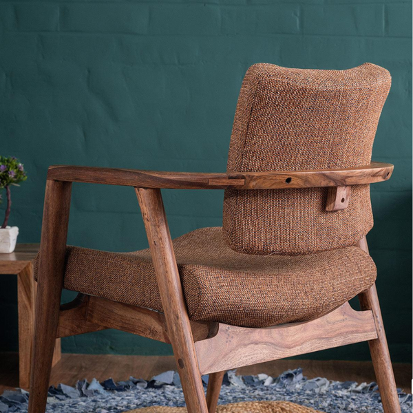 Classic Sheesham Wood Arm Chair