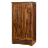 Classic Sheesham Wood 1 Drawer and 2 Doors Wardrobe
