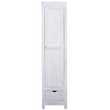 Acacia Wood 1 Drawer & Single Door Wardrobe