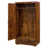 Classic Sheesham Wood 1 Drawer and 2 Doors Wardrobe