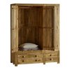 Mango Wood 4 Drawers Wardrobe & 3 Doors Cabinet