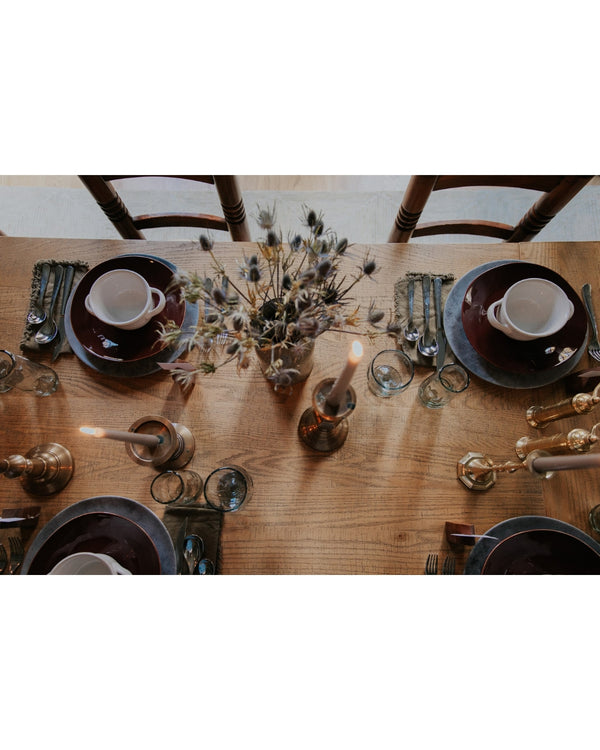 Indiso Solid Wood Dining Table Set - 4 Seater, 6 Seater, 8 Seater - All Sizes