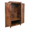 Classic Sheesham Wood 2-Door Shelves Wardrobe