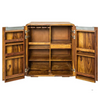 Sheesham Wood Bar Cabinet - Natural Finish
