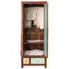 Classic Sheesham Wood 2 Drawers and 2 Doors with Shelves Wardrobe